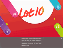 Tablet Screenshot of lot10.com.my